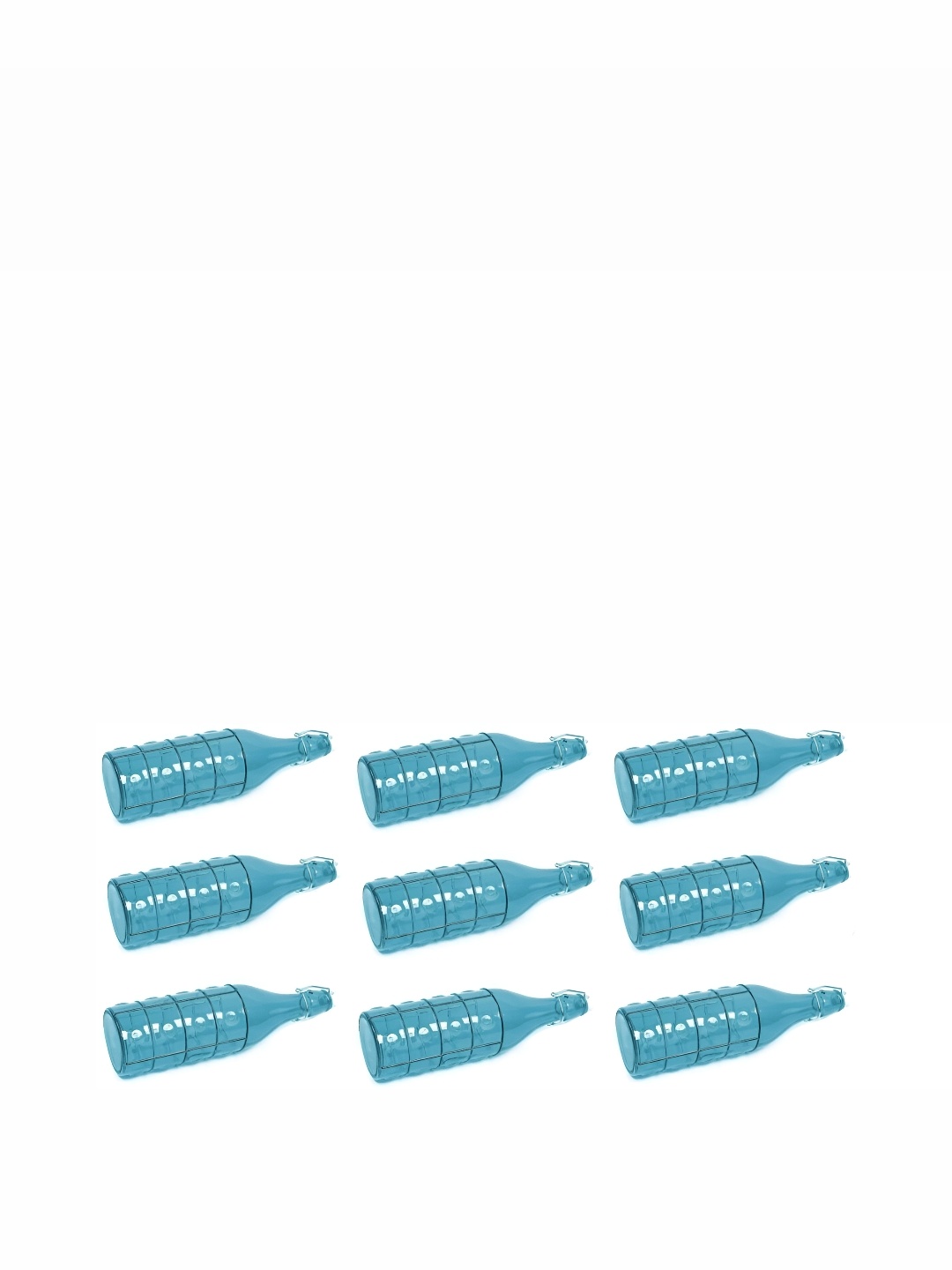 

Afast Blue 9 Pcs Glass Water Bottle 1000ml