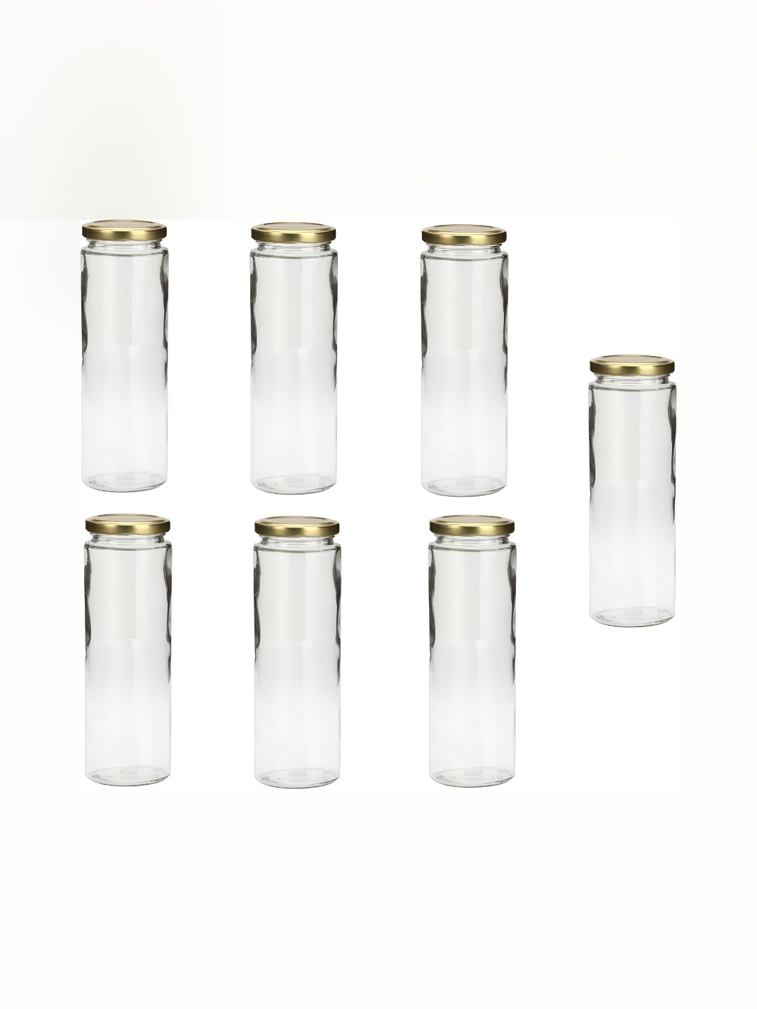 

Afast Transparent 7 Pieces Water Bottles 350 ML Each