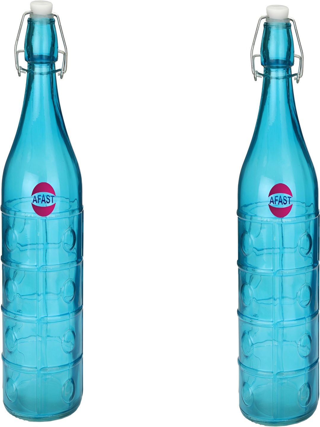 

Afast Blue 2 Pieces Glass Water Bottle