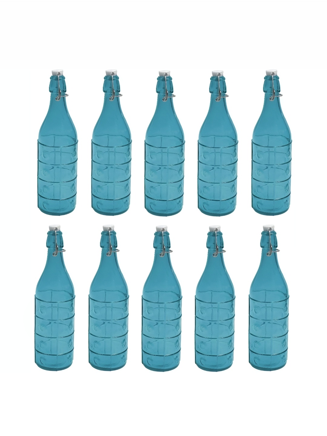 

Afast Blue 6 Pieces Glass Water Bottle
