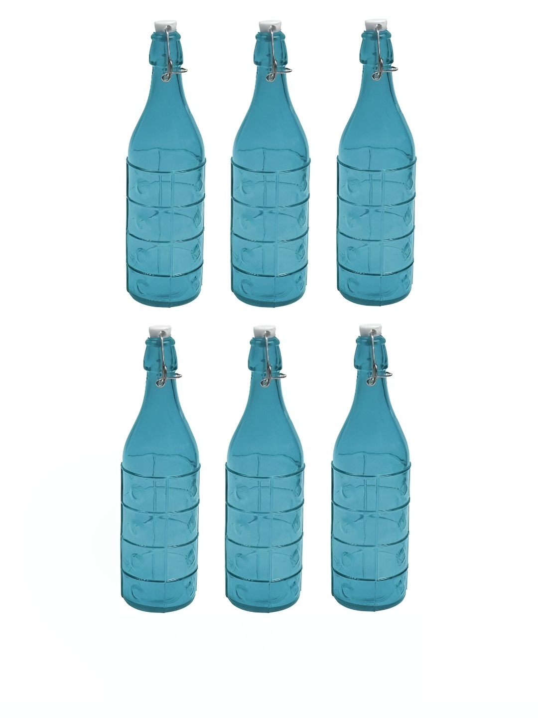 

Afast Blue 6 Pieces Glass Water Bottle