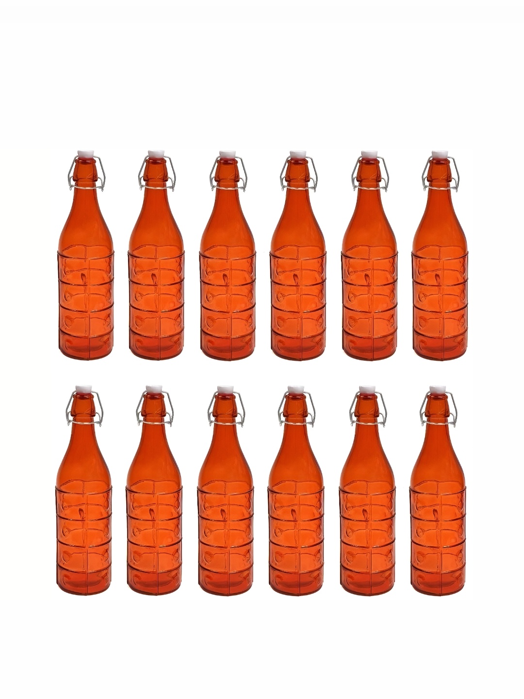 

Afast Red 6 Pieces Glass Water Bottles 1L