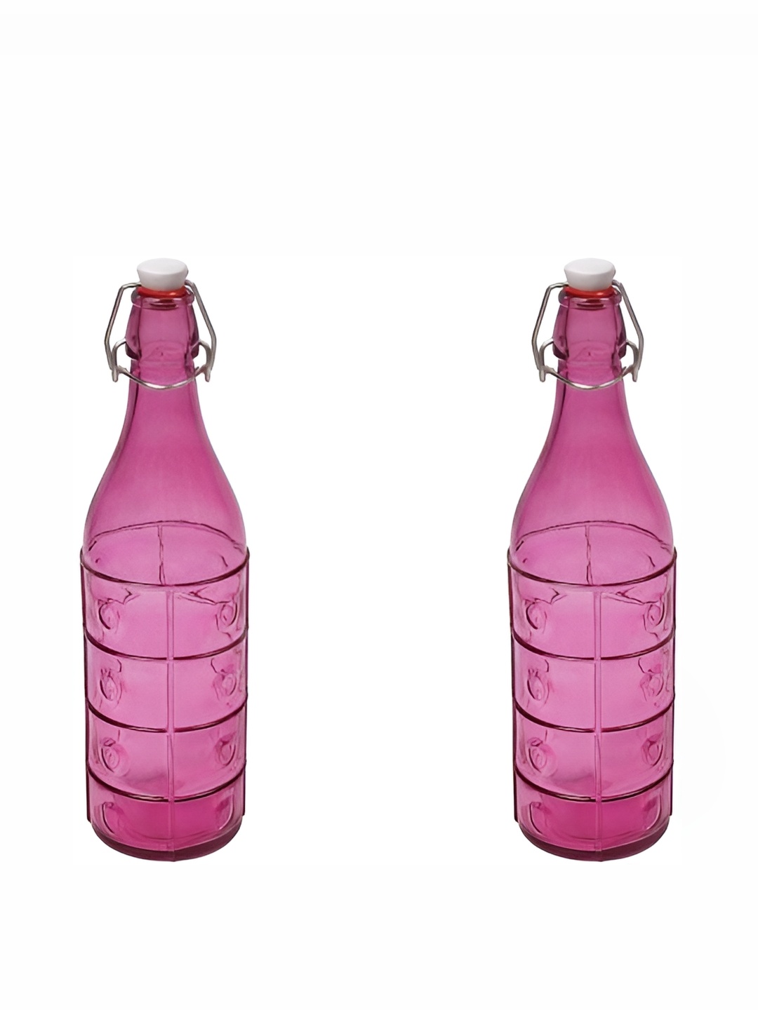 

Afast Pink 2 Pieces Glass Water Bottles