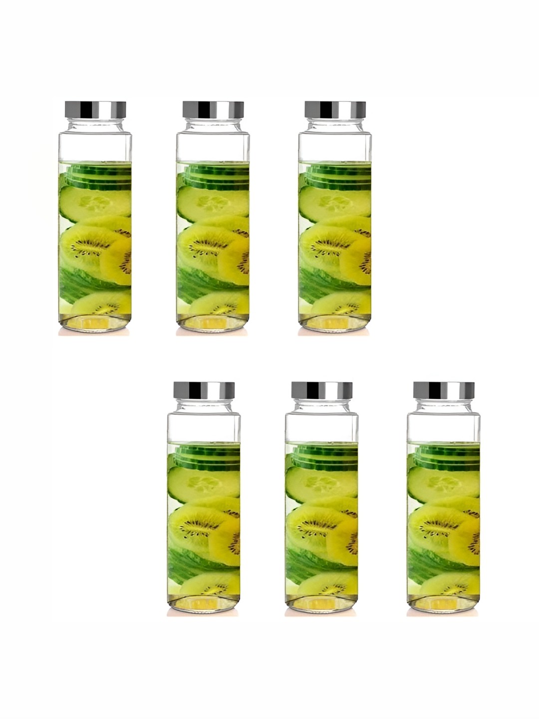 

Afast Transparent 6 Pieces Glass Water Bottle