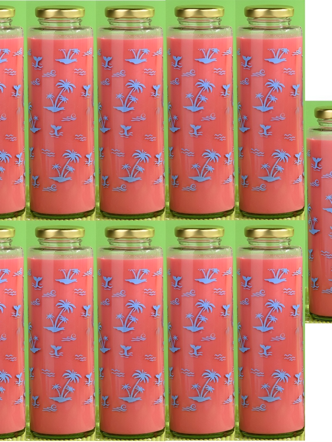

Afast Blue 6 Pieces Glass Water Bottle