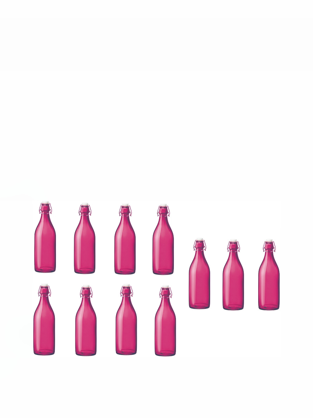 

Afast Pink 11 Pieces Glass Water Bottle