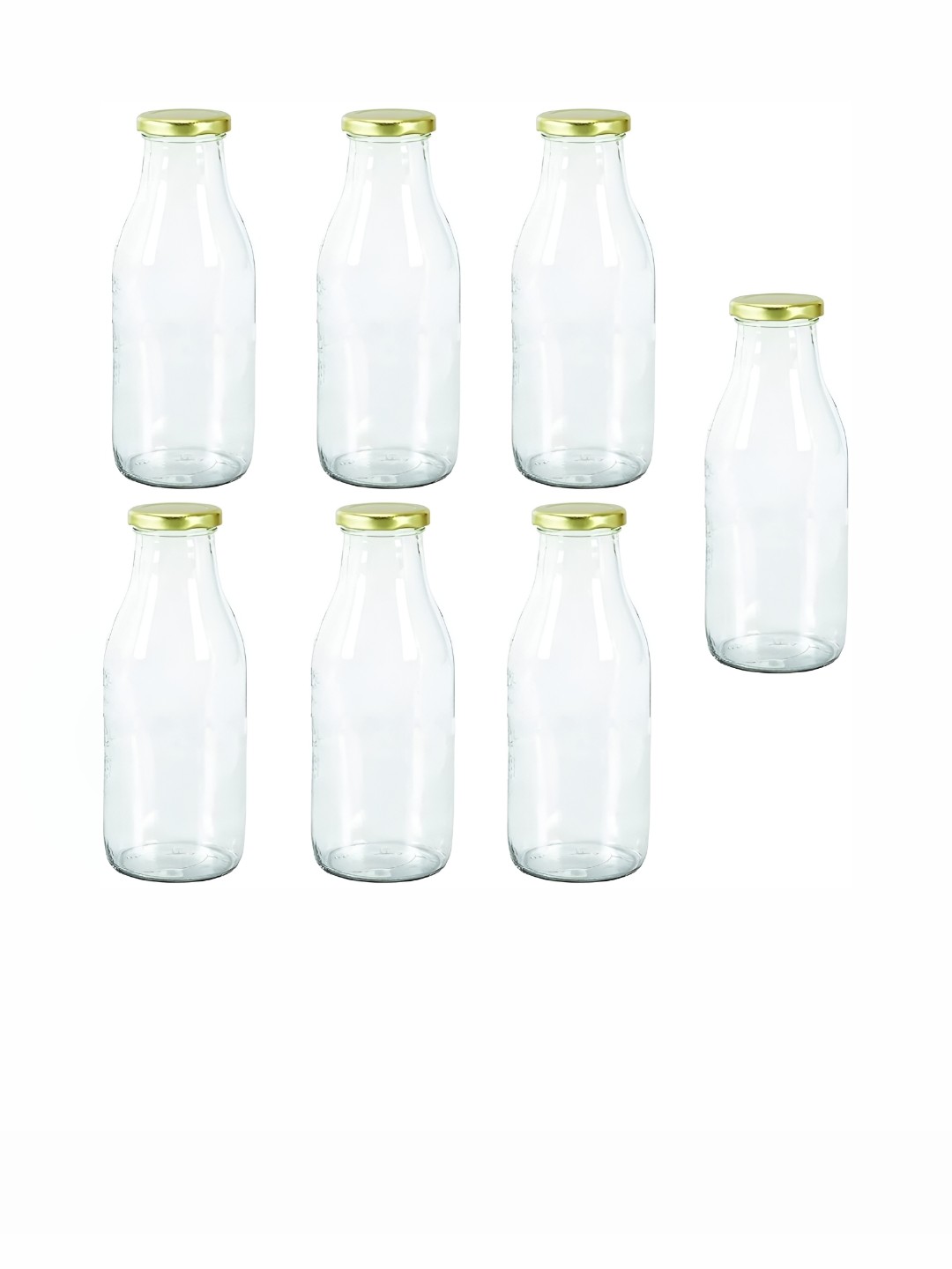 

Afast Transparent 6 Pieces Glass Water Bottle