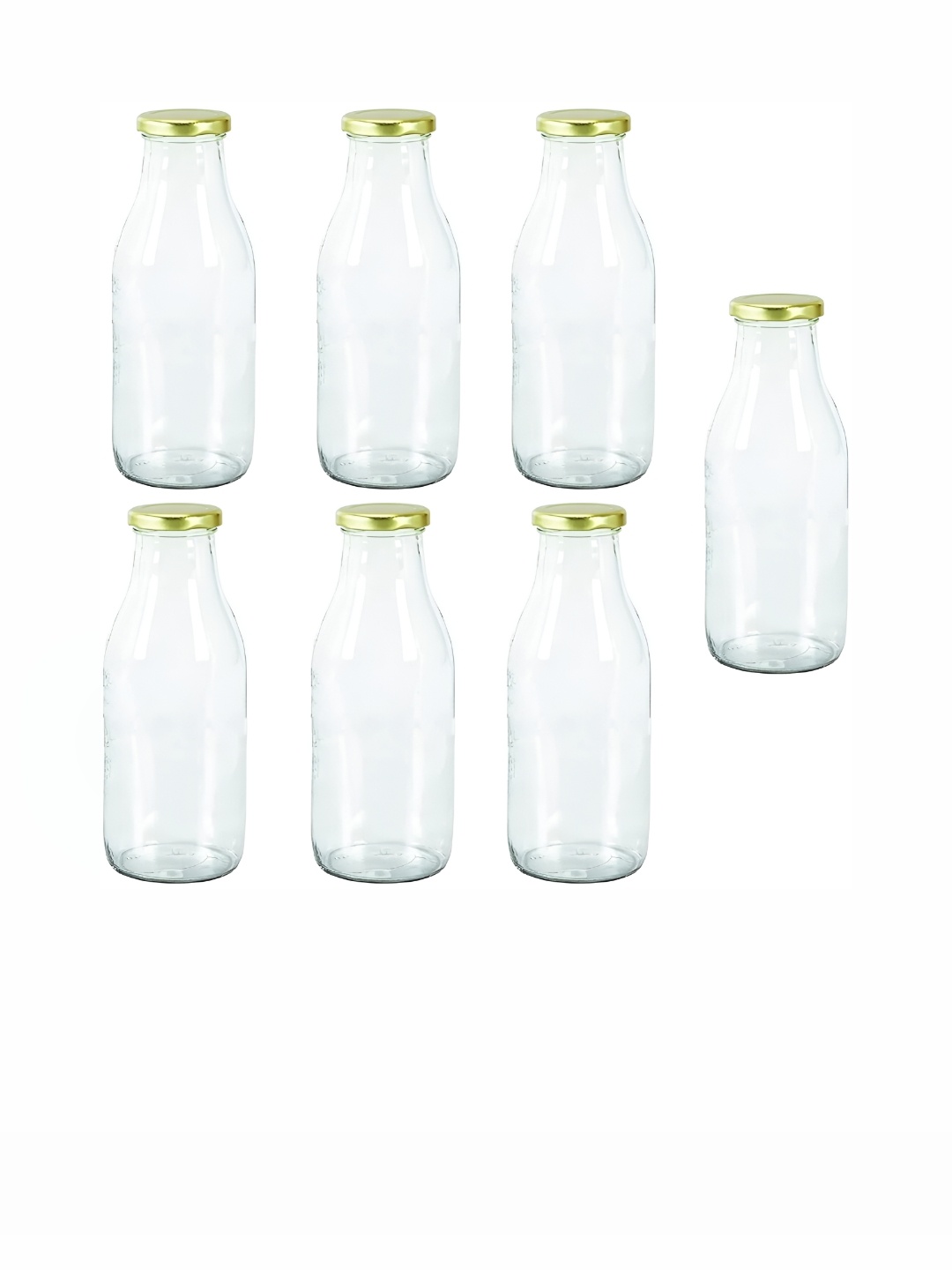 

Afast Transparent 6 Pieces Glass Water Bottles