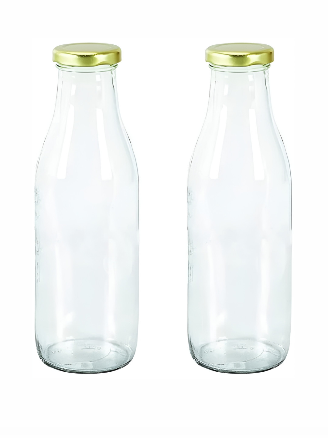 

Afast Transparent 2 Pcs Glass Water Bottle 350 ML