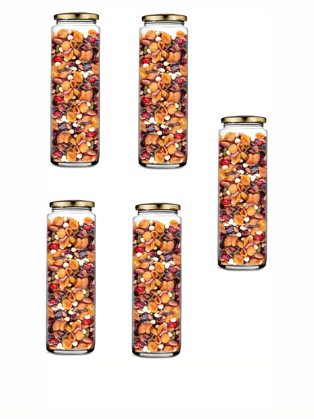 

Afast Transparent 5 Pieces Glass Water Bottle