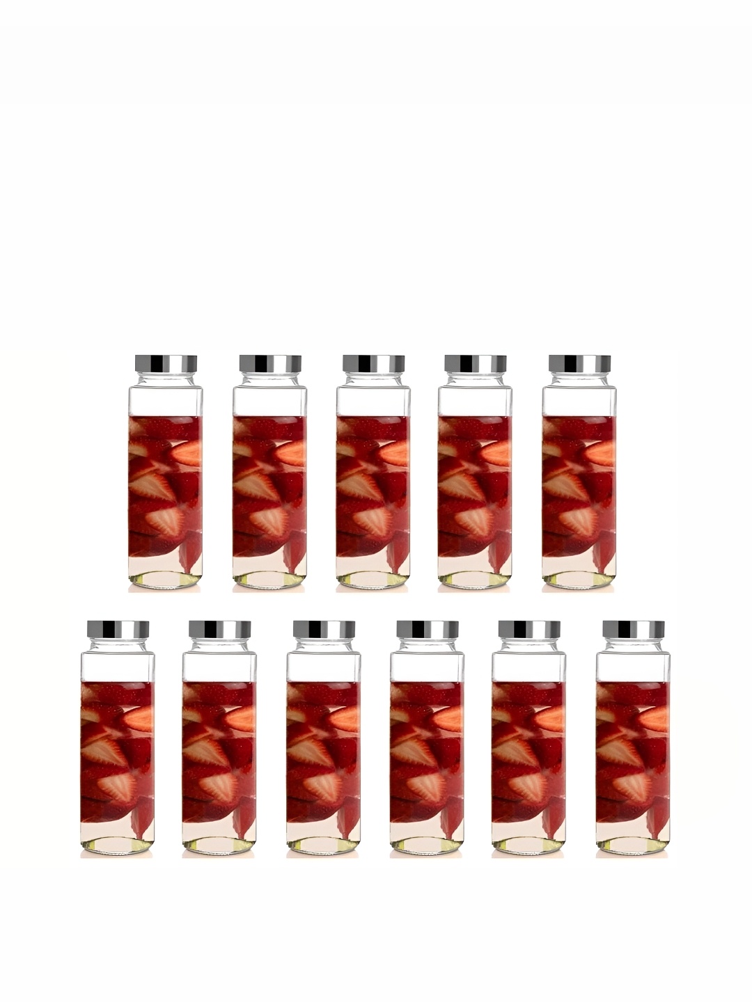 

Afast Transparent 11 Pieces Glass Water Bottle