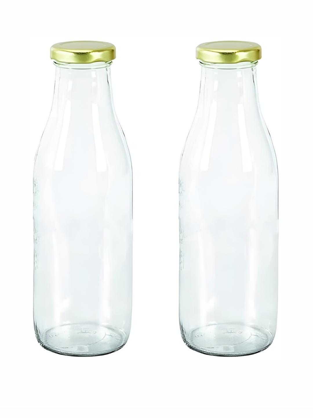 

Afast Transparent 2 Pieces Glass Water Bottle 500 ml