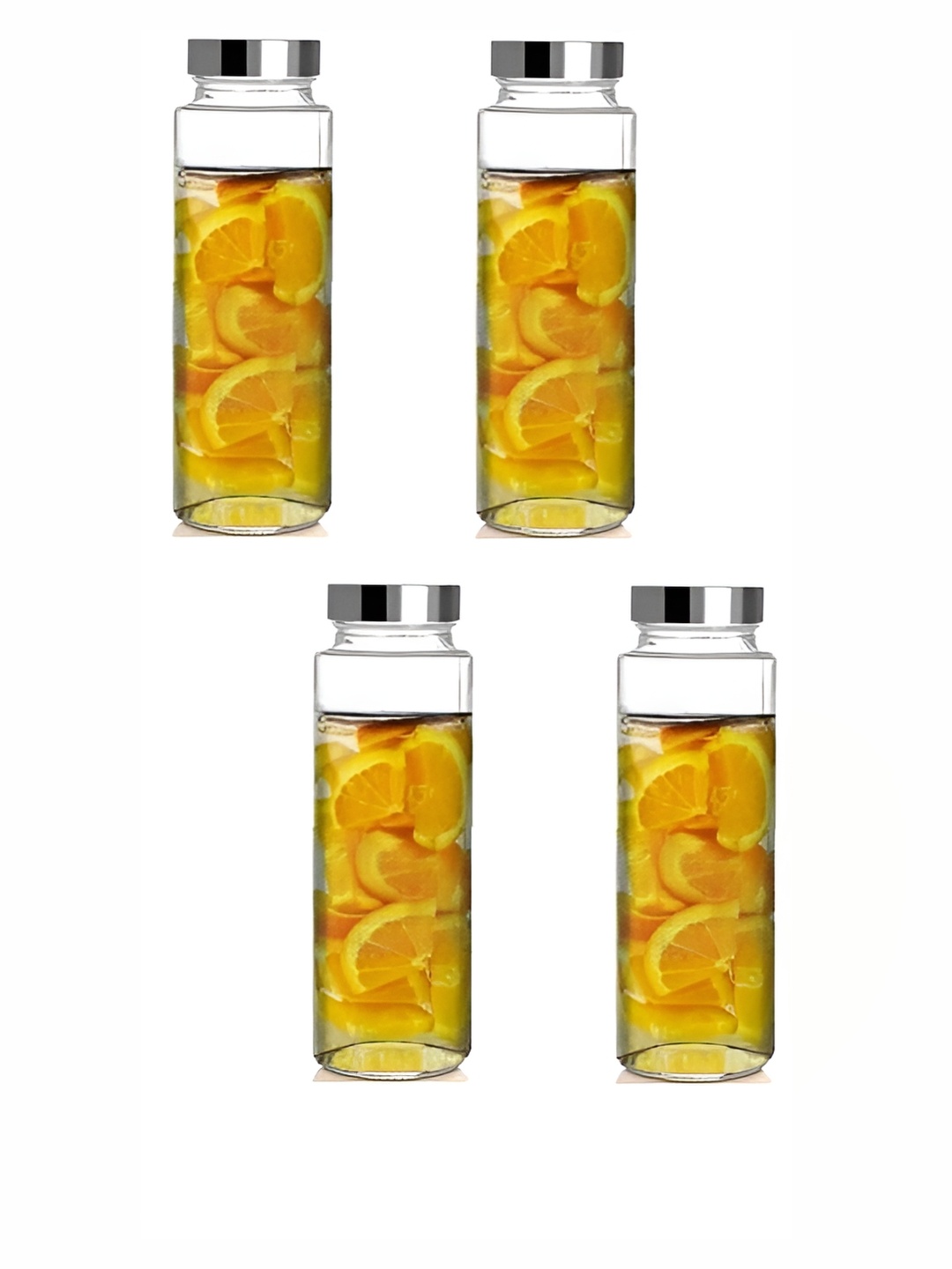 

Afast Transparent 4 Pieces Glass Water Bottle