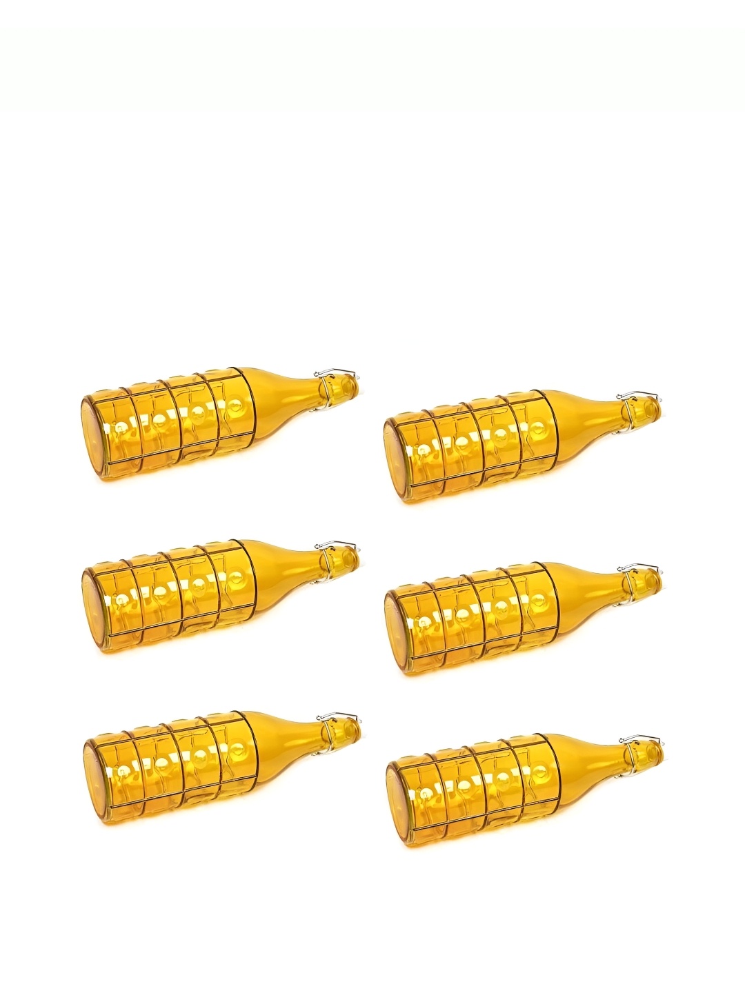 

Afast Yellow 6 Pieces Glass Water Bottle
