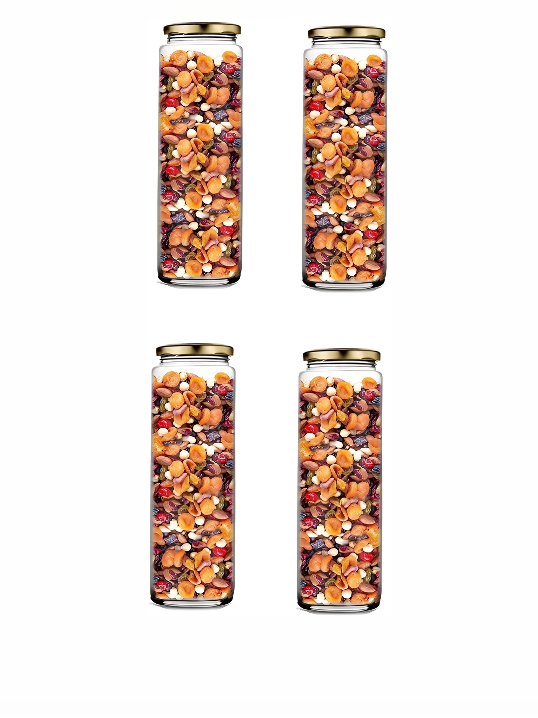 

Afast Transparent 4 Pieces Glass Water Bottles 350 ml