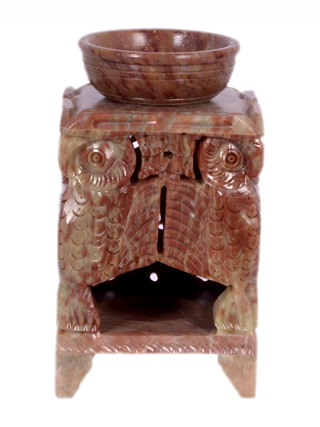 

Avinash Handicrafts Brown Textured Aroma Oil Diffusers