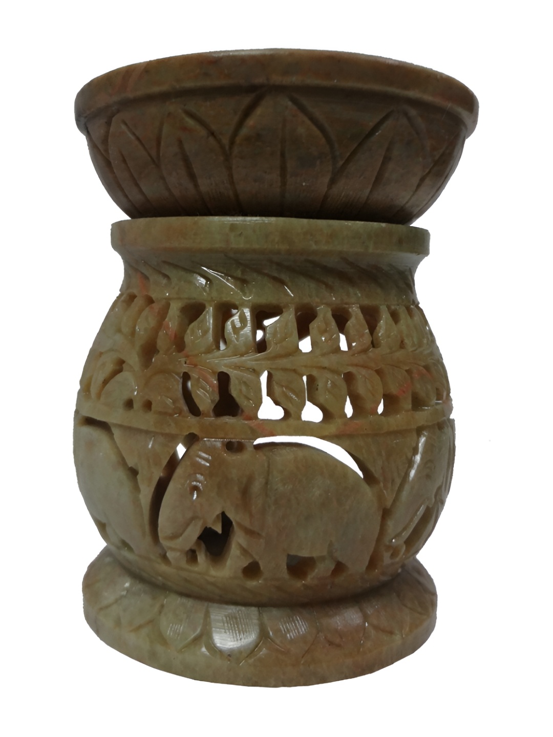 

Avinash Handicrafts Brown Textured Aroma Oil Diffusers