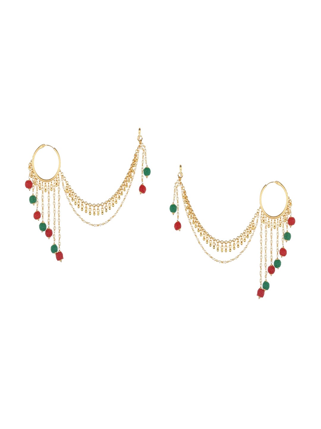 

Runjhun Gold-Plated Classic Drop Earrings