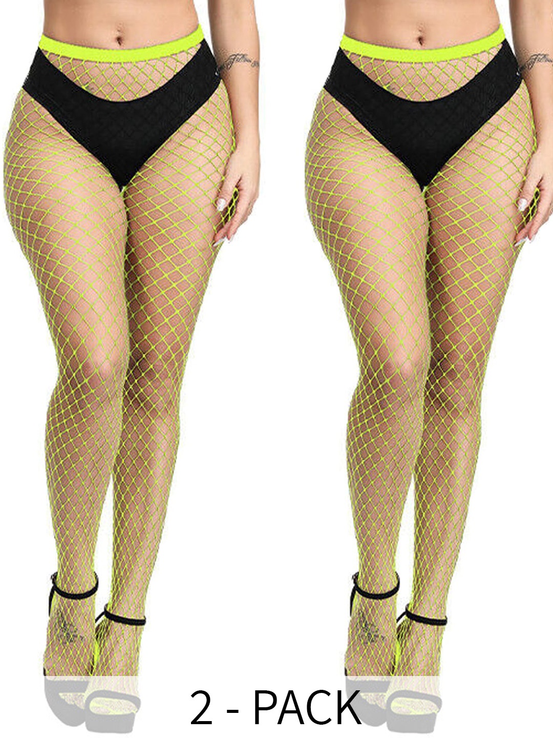 

BAESD Pack Of 2 Sheer Pantyhose Stockings, Green