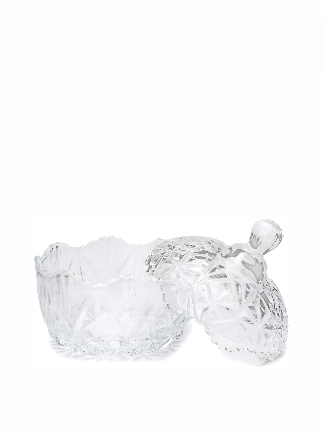 

Afast Transparent Glass Dishwasher Safe Serving Bowl