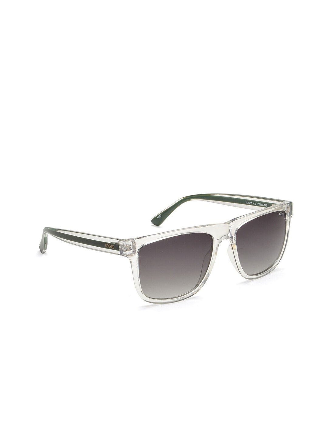 

IDEE Men Square Sunglasses with UV Protected Lens, Grey
