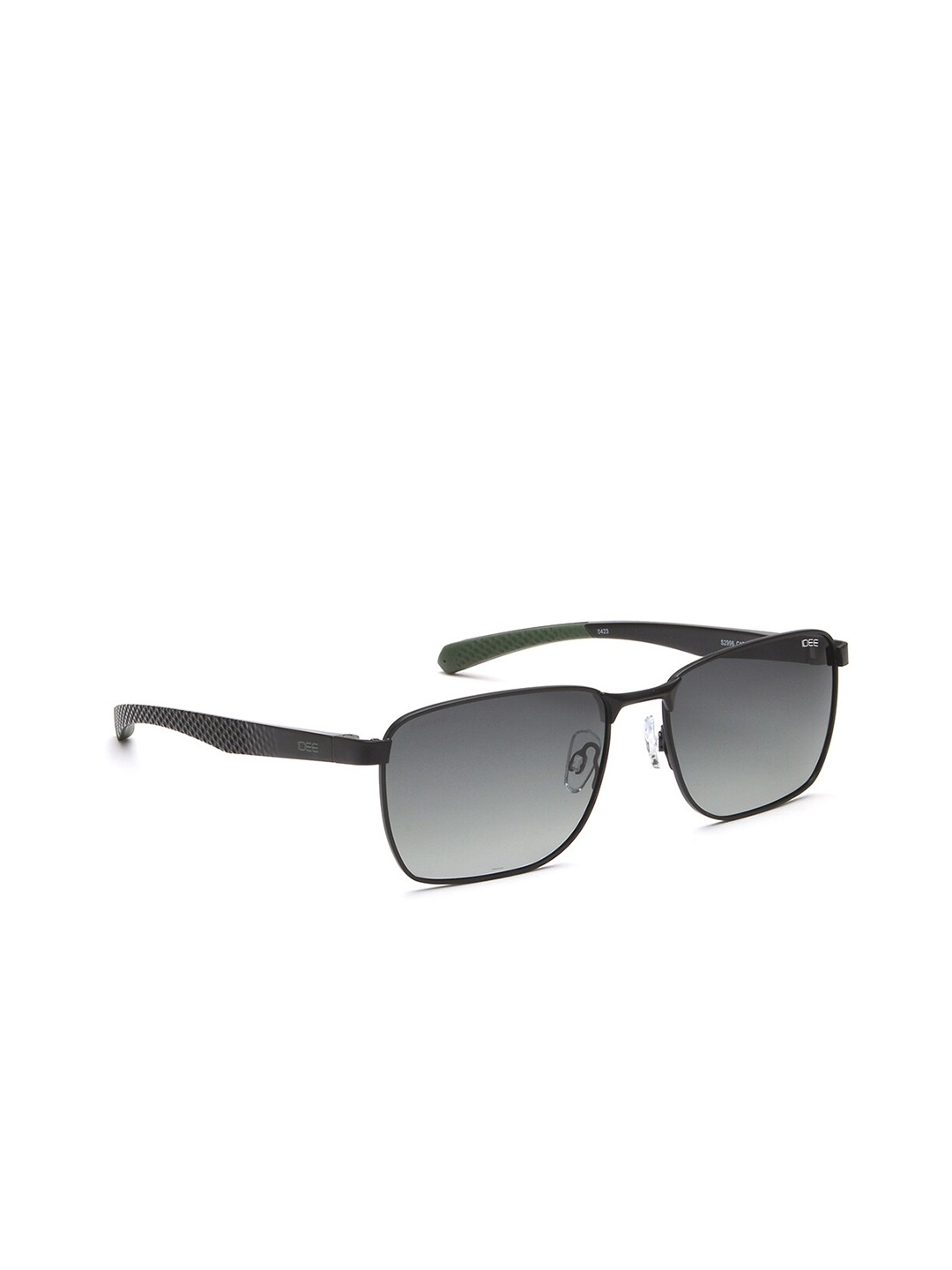

IDEE Men Square Sunglass With UV Protected Lens IDS2996C1PSG, Green