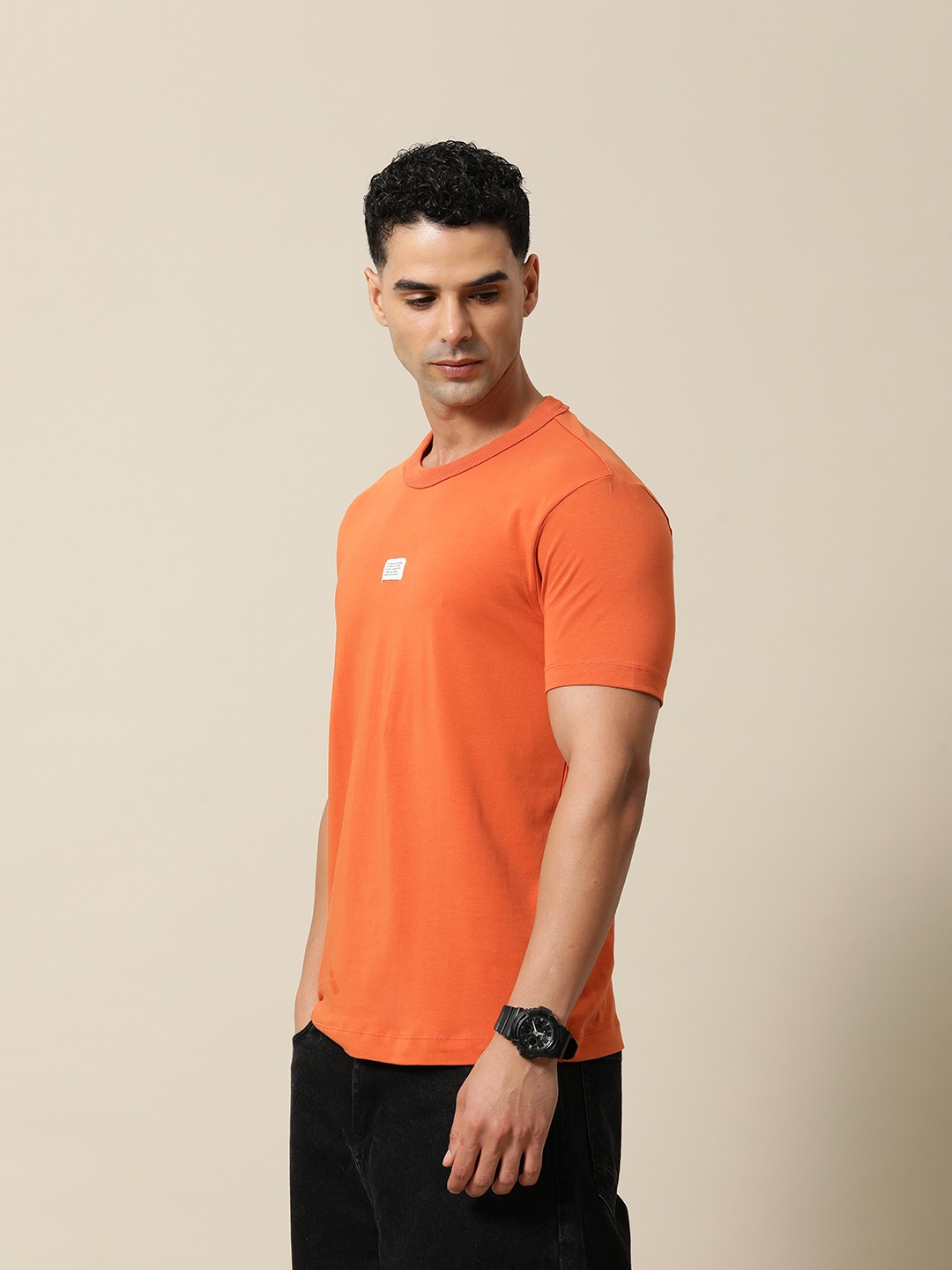 

Mr Bowerbird Tailored Fit Philsosophy Muscle T-shirt, Orange