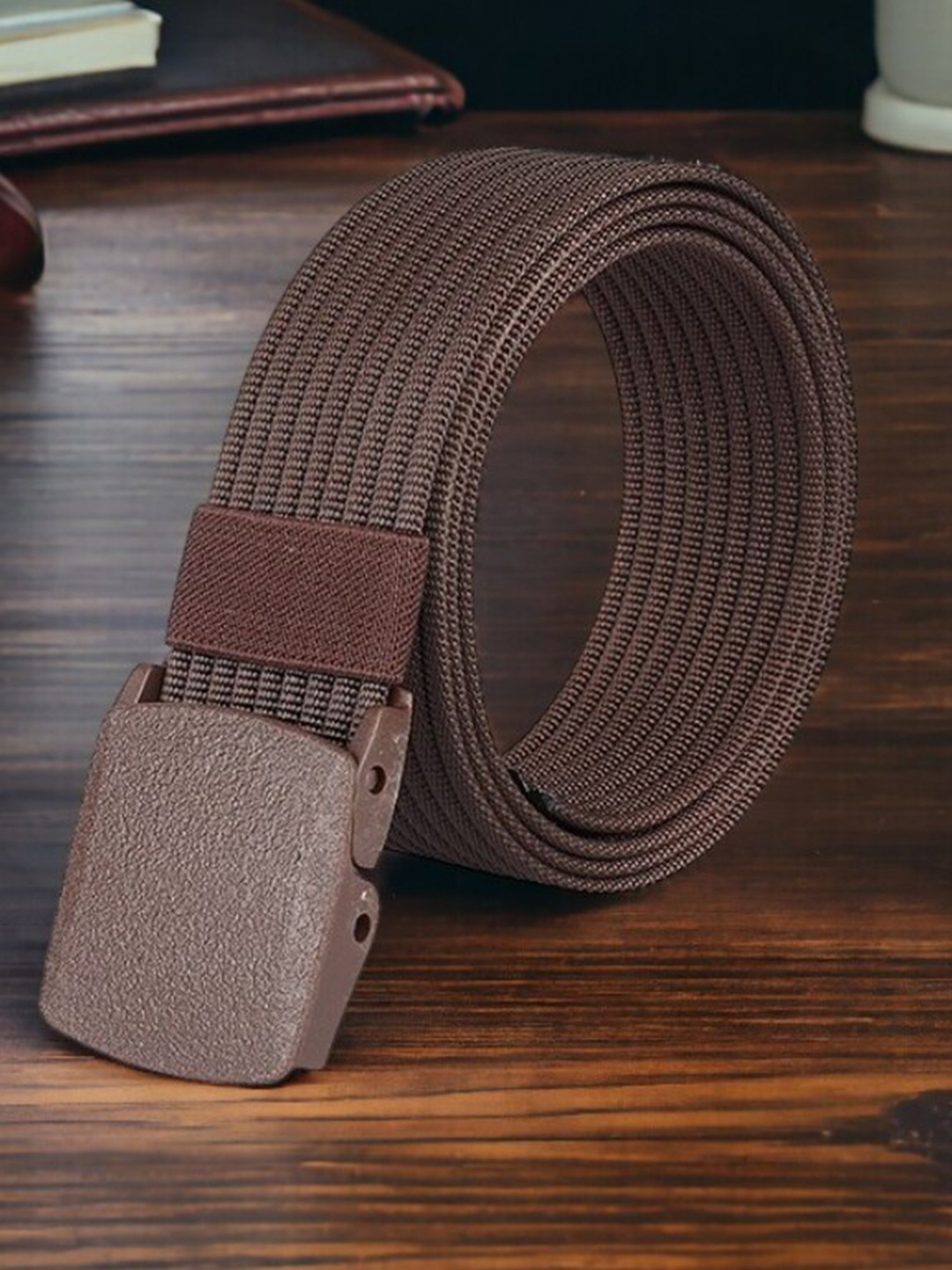 

Kastner Men Textured Belt, Brown