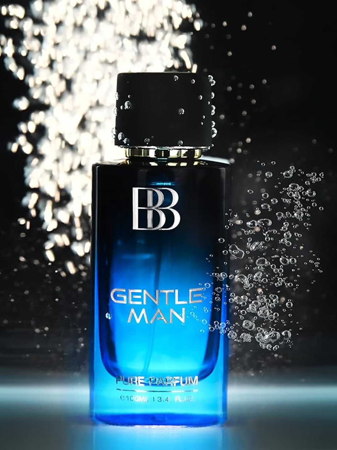 

Bergamot Beaute Men Gentle Man Pure Perfume - 100ml, Navy blue