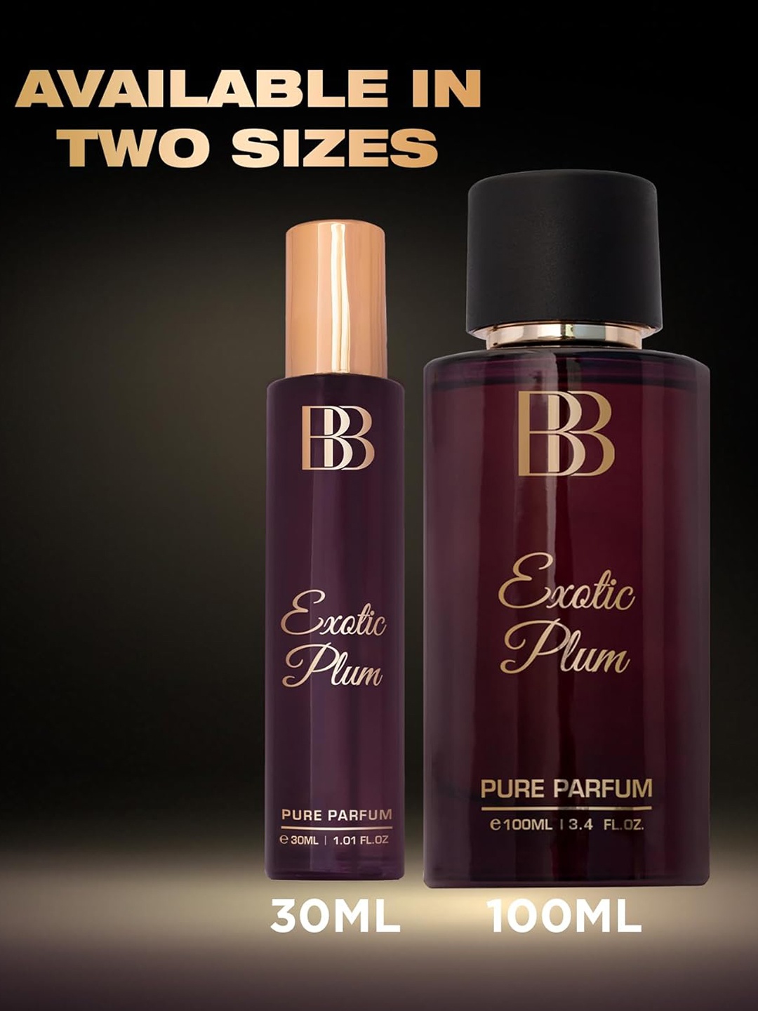 

Bergamot Beaute Women Exotic Plum Pure Perfume - 30ml, Purple