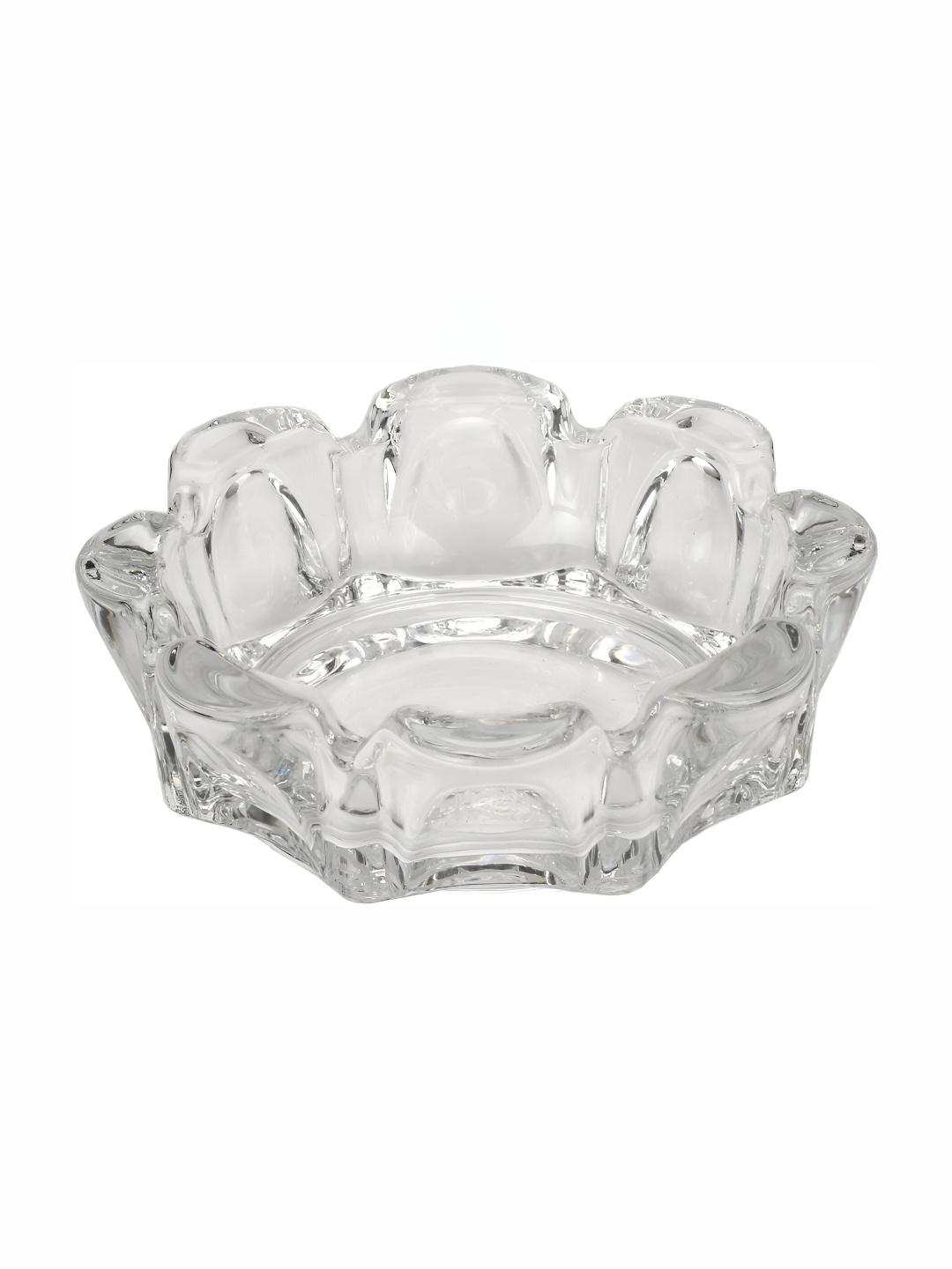 

Afast Transparent Cool Glass Round Ash Tray