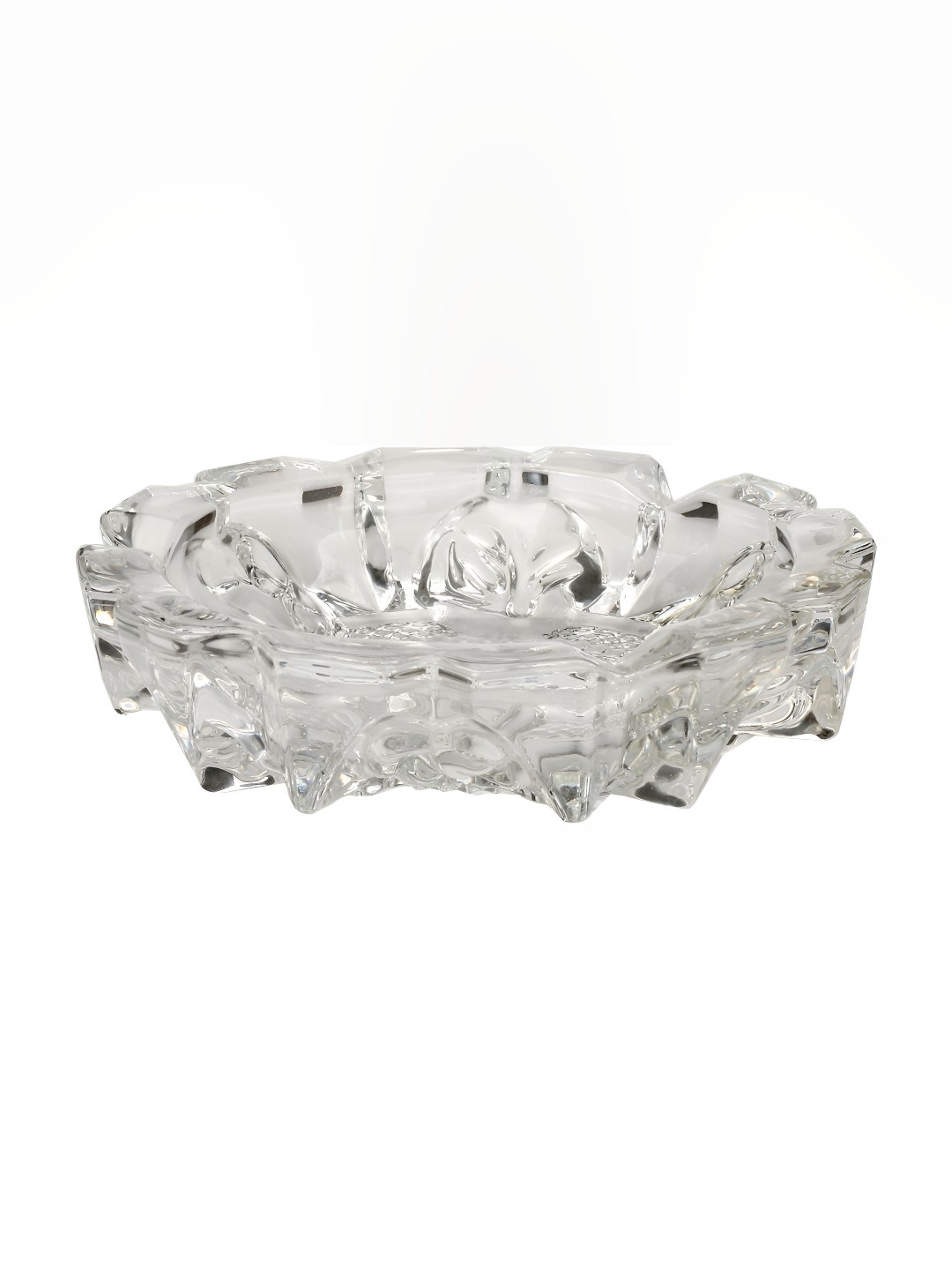 

Afast Transparent Cool Glass Round Ash Tray