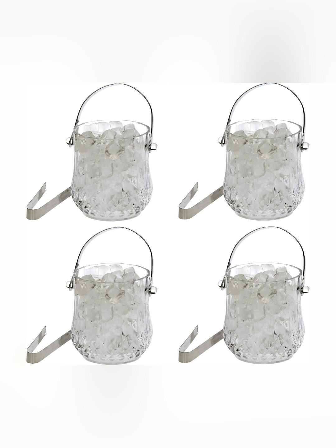 

Afast Transparent 4-Pcs Glass Ice Buckets-1L Each