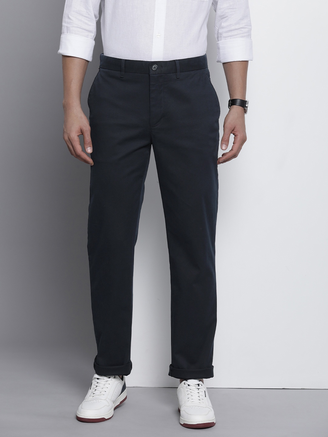 

Tommy Hilfiger Men Chinos Trousers, Navy blue