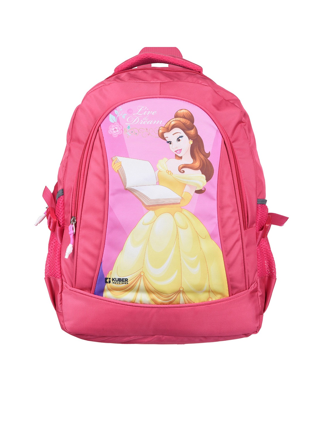 

Kuber Industries Unisex Pink Backpack