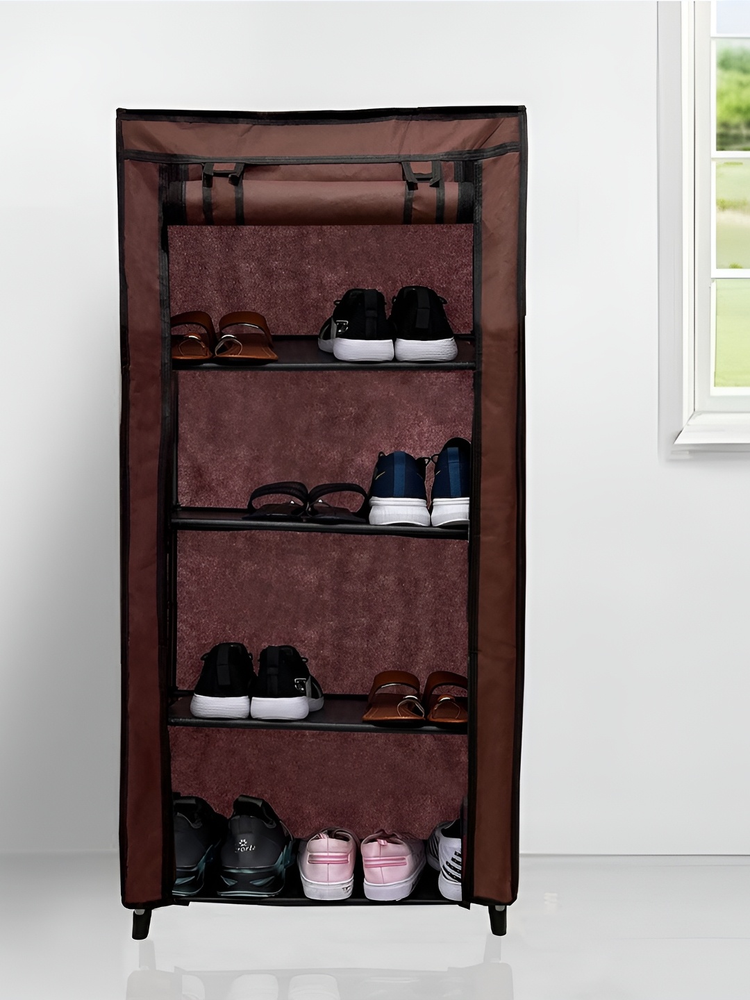 

Urban Choice Brown 6 Tier Multi Purpose Rack
