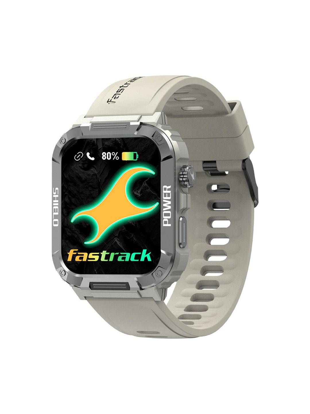 

Fastrack Vigor with 1.91" Super HD Display With Single Sync BT Calling Rugged Smartwatch, Grey