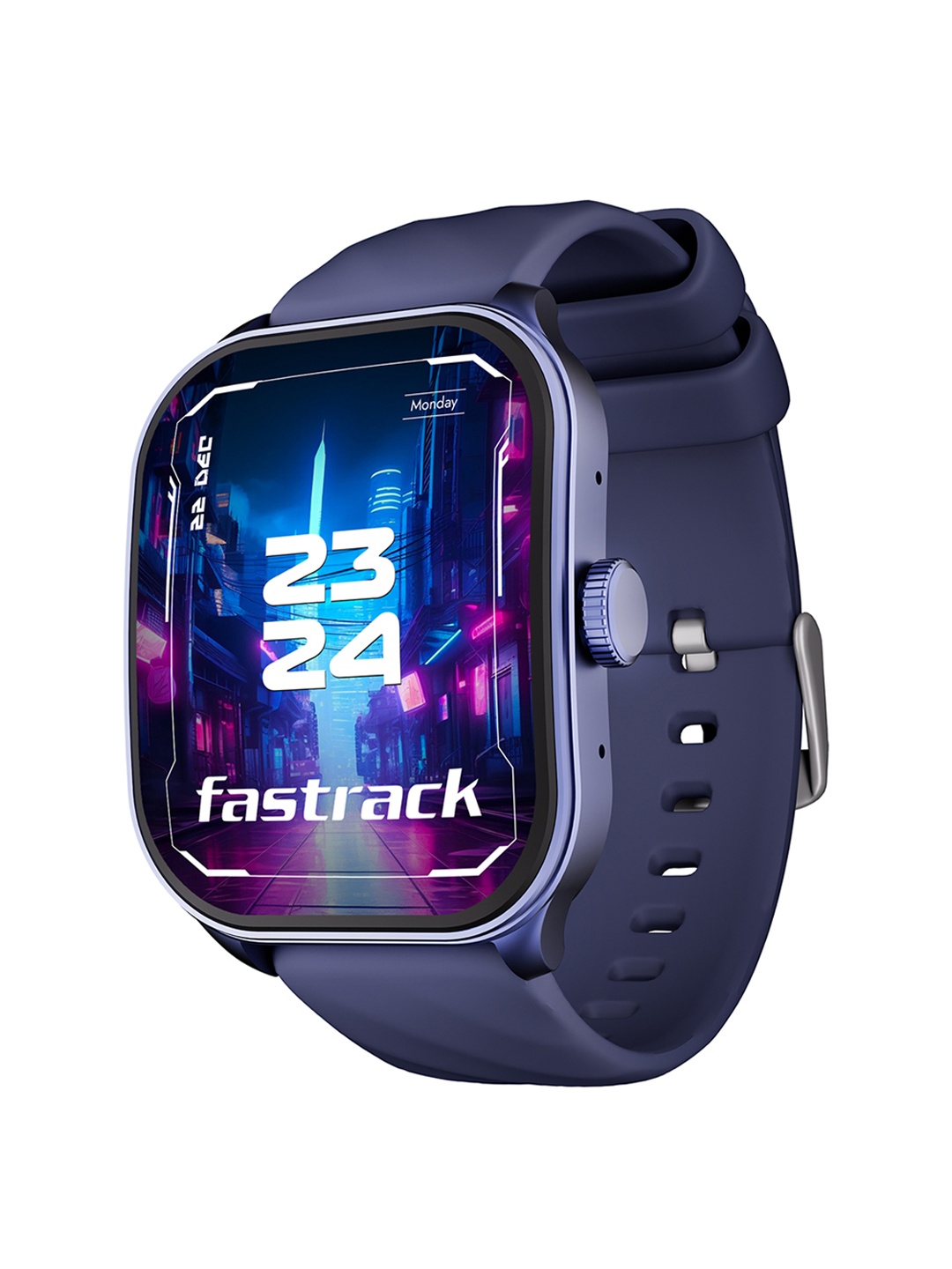 

Fastrack FS1 Pro with 1.96" Super Amoled Display with BT Calling Smartwatch, Blue