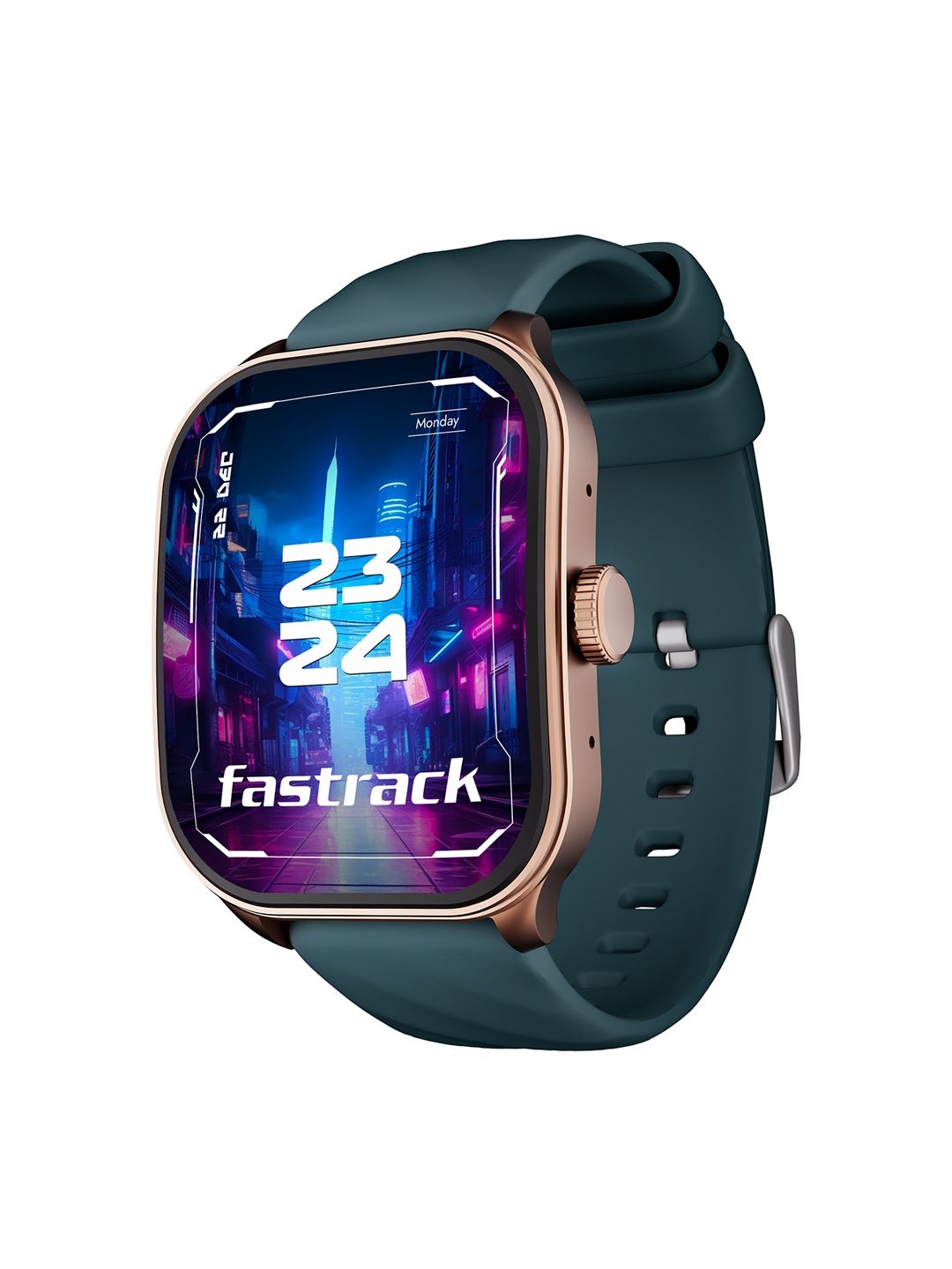 

Fastrack FS1 Pro with 1.96" Super Amoled Display with BT Calling Smartwatch, Green