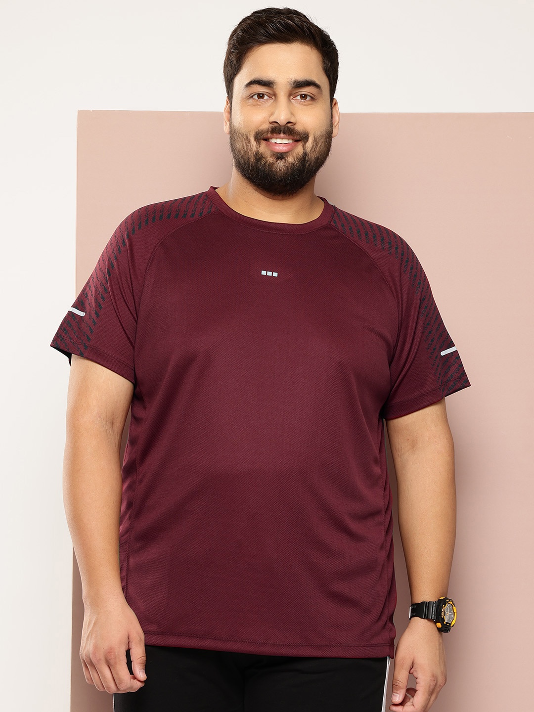 

Sztori Plus Size Regular Fit T-shirt, Brown