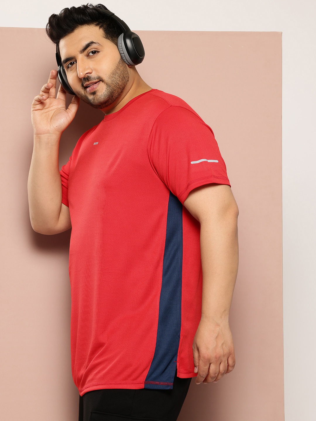 

Sztori Plus Size Round Neck T-shirt, Red