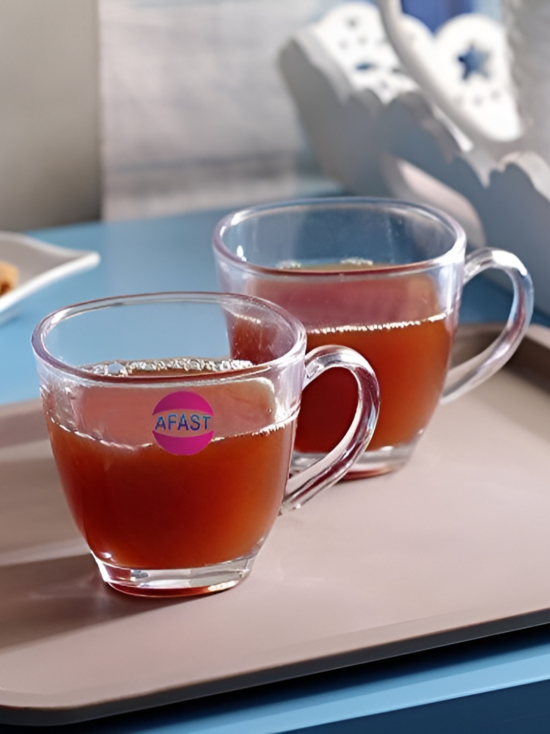 

Afast Transparent 2 Pieces Glass Cups 100 ML