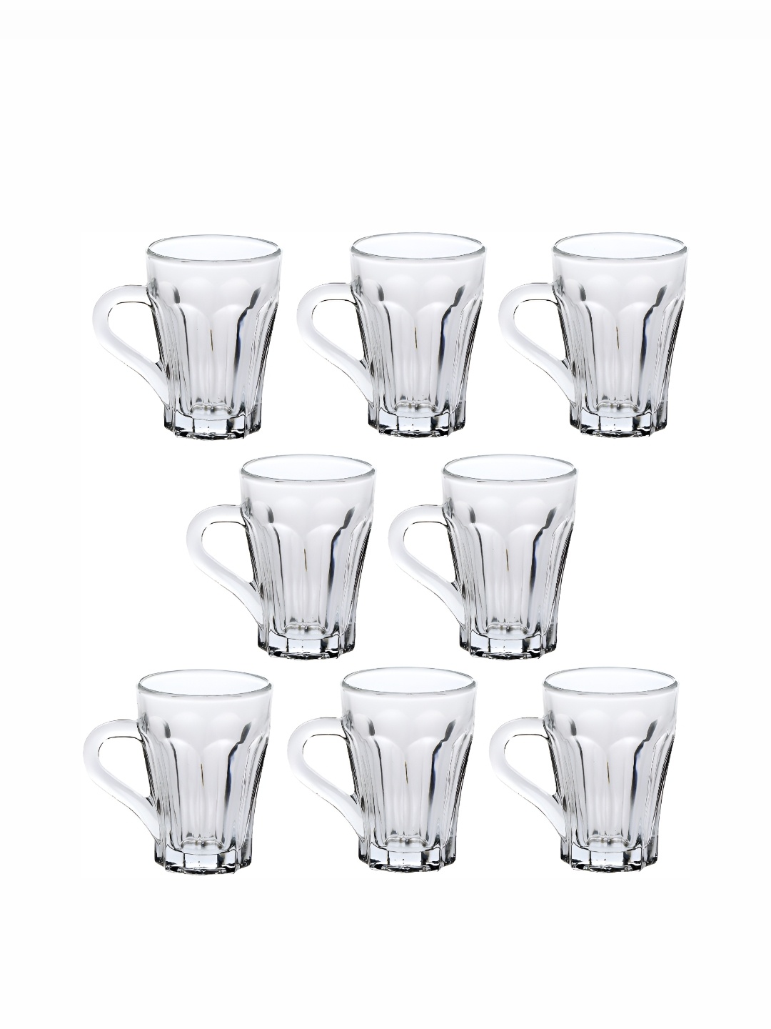 

Afast Transparent 8 Pieces Glass Cups and Mugs