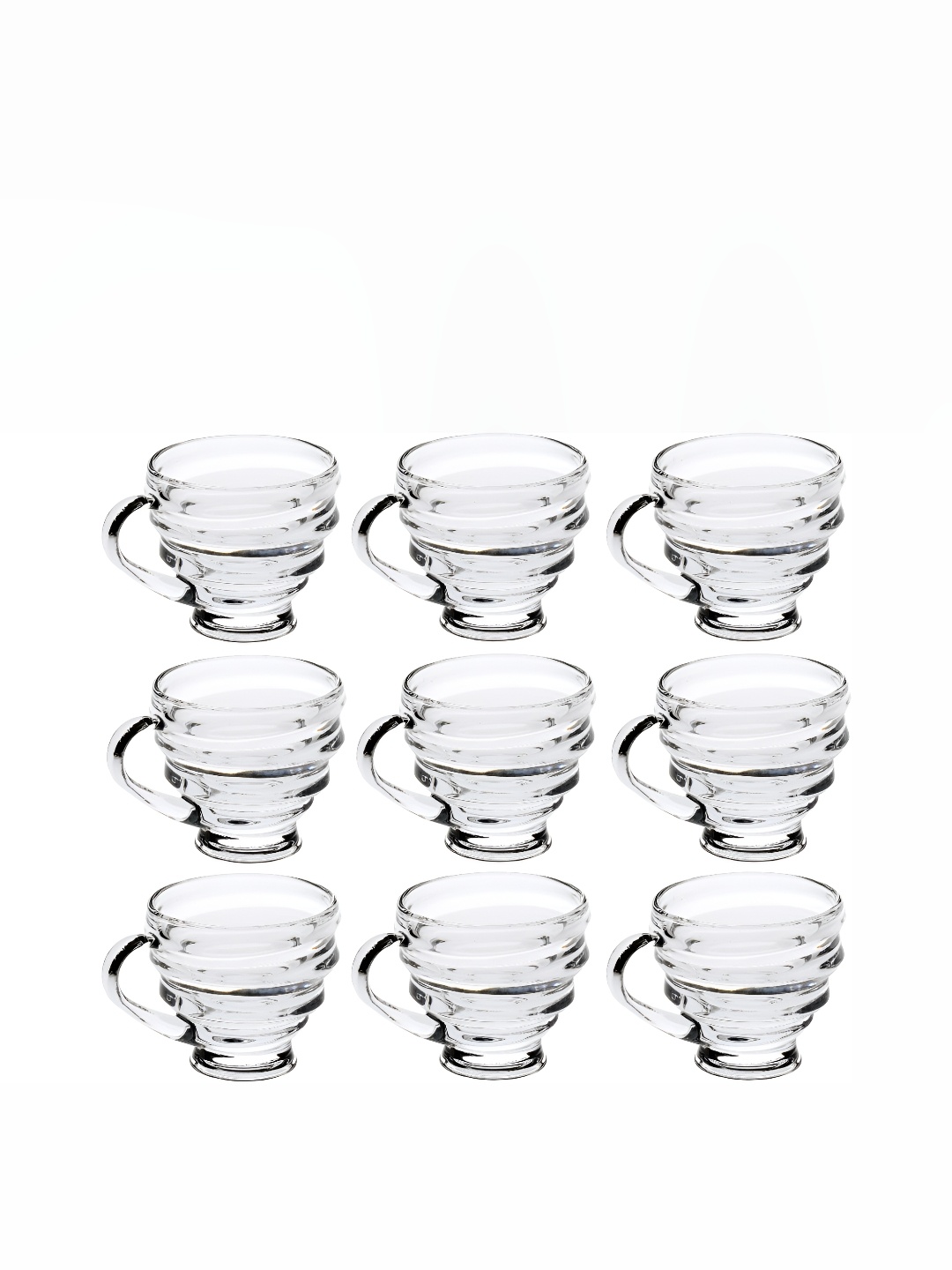 

Afast Transparent 9 Pieces Glass Cups and Mugs