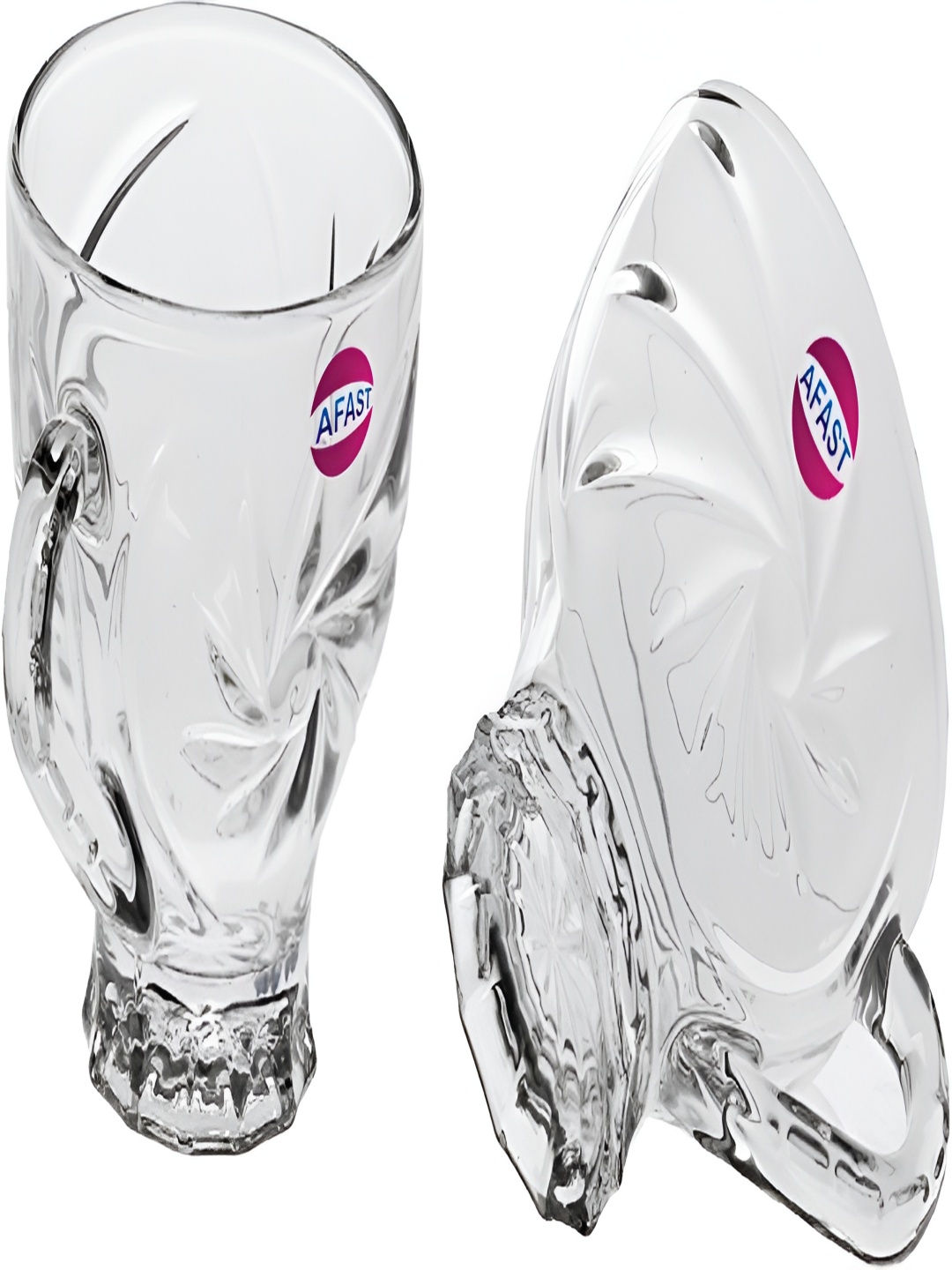 

Afast Transparent 2 Pieces Glass Transparent Cups 120 ml