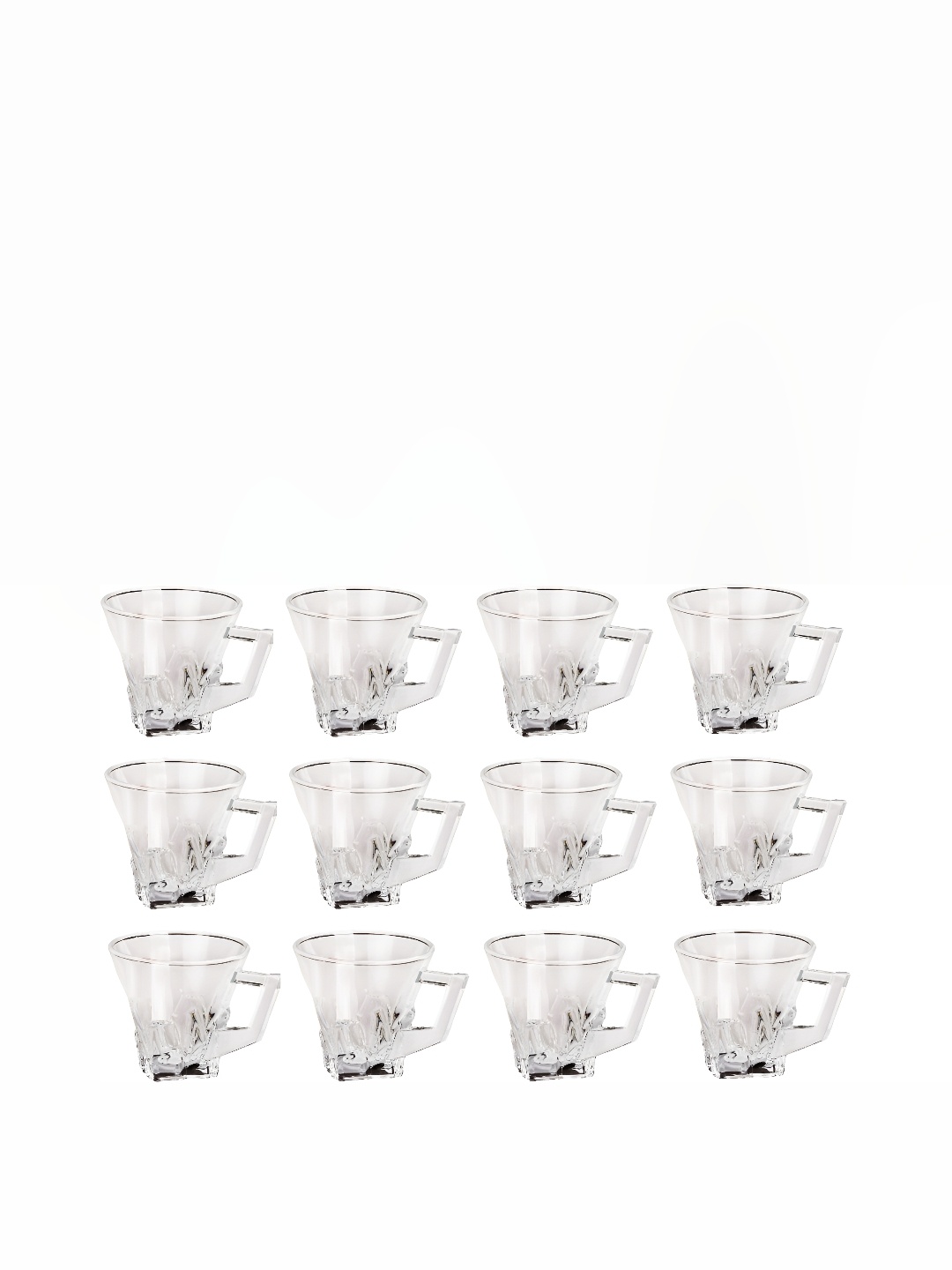 

Afast Transparent 12 Pieces Glass Cups 100 ml