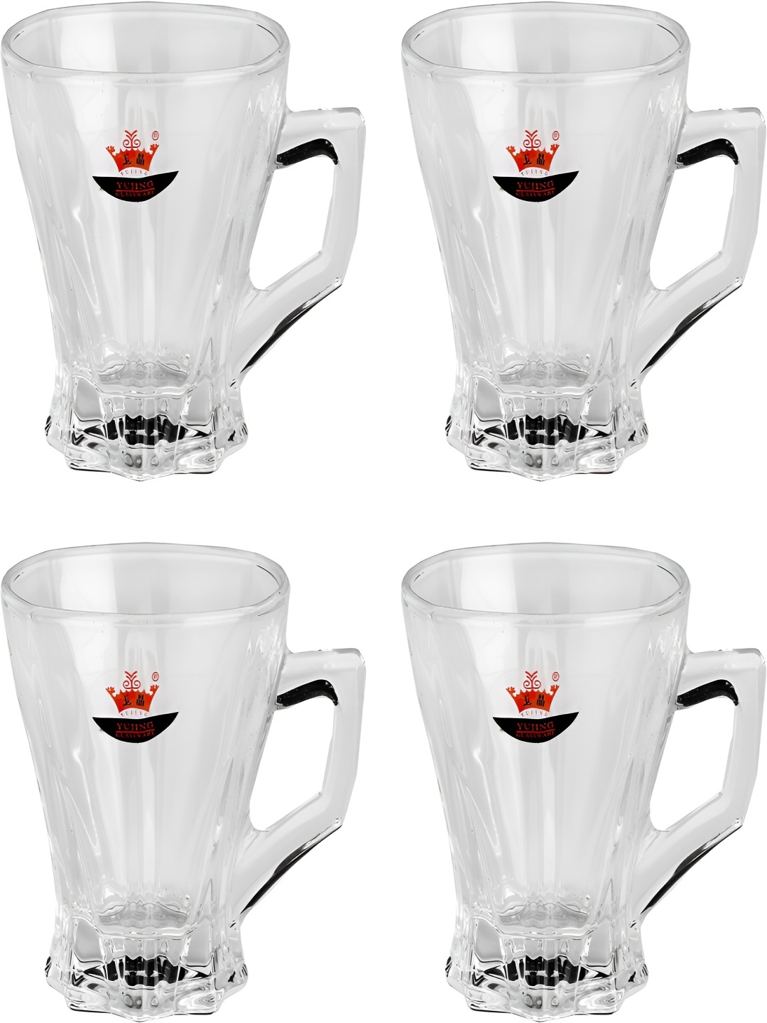 

Afast Transparent 4 Pieces Glass Cups 120ml