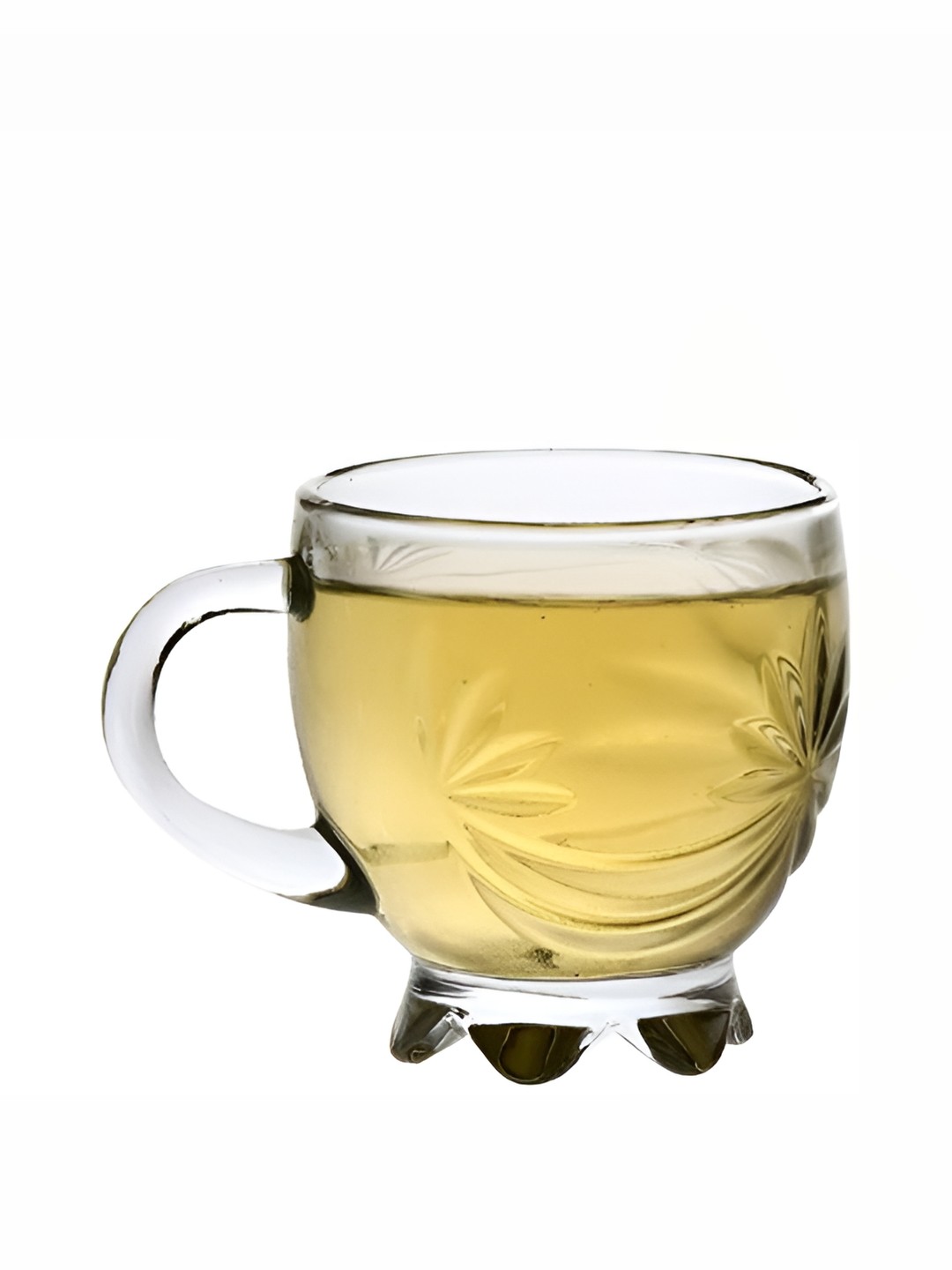

Afast Transparent Dishwasher Safe Textured Glass Cups 100 ml