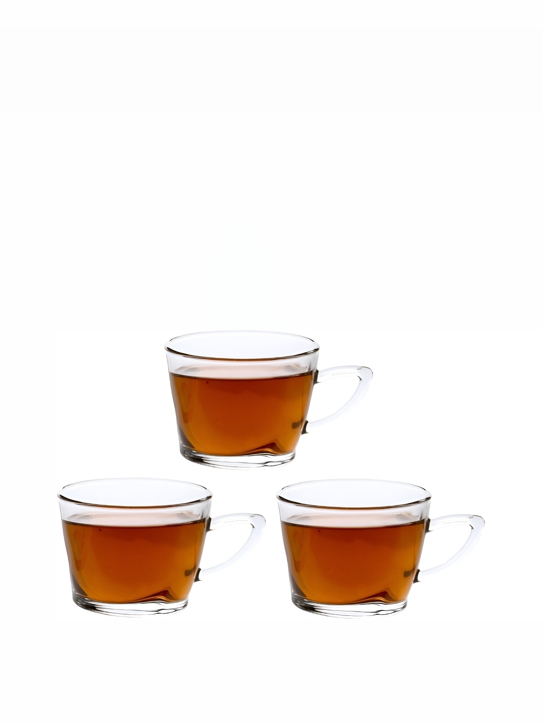 

Afast Transparent 3 Pieces Dishwasher Safe Glass Cups 170 ml