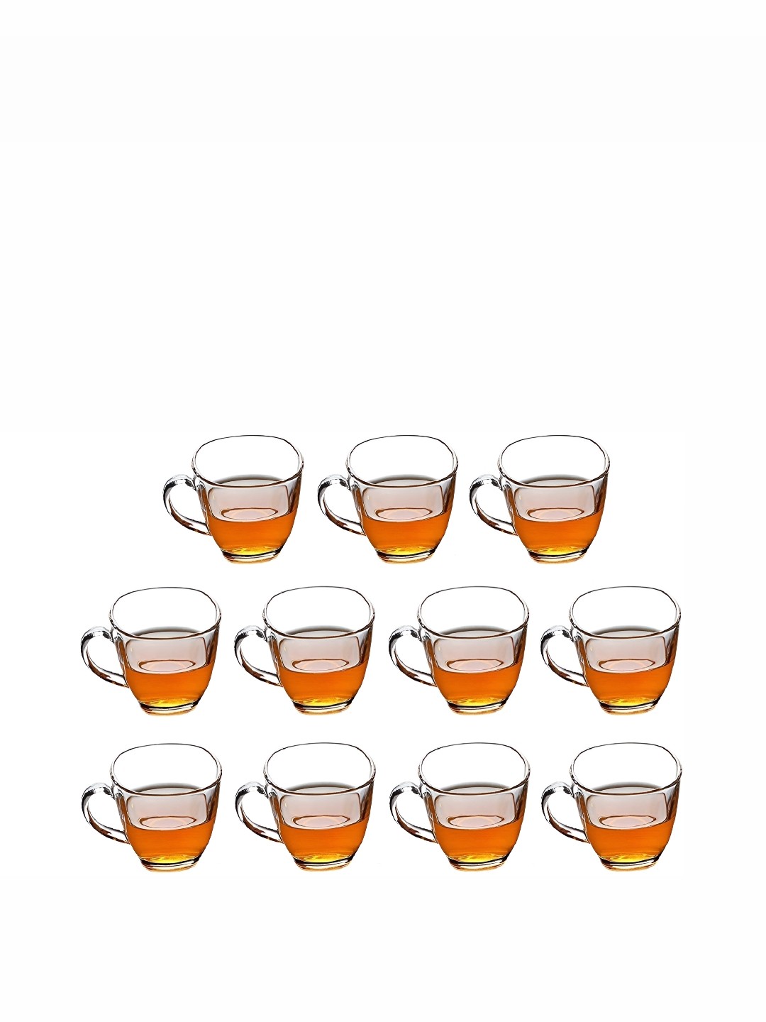 

Afast Transparent 11 Pieces Glass Transparent Cups 100 ml